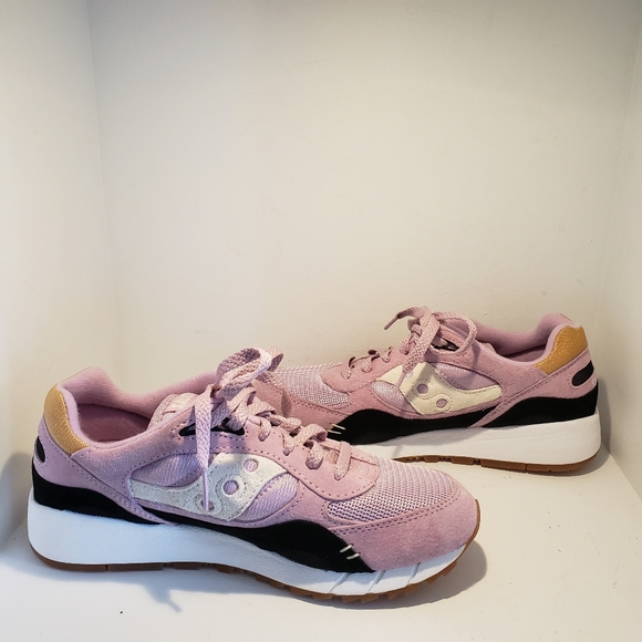 Saucony Women's Shadow 6000 Lilac Sneakers - Picture 6 of 9